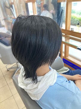 スタジオ アルファプラス 日暮里店(studio α+) 20代30代40代◎大人ウルフショート　日暮里