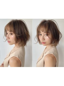 【西院/髪質改善】圧倒的なカット技術の高さが好評★魅力を引き出すスタイル提案◇自宅でのセットも簡単♪