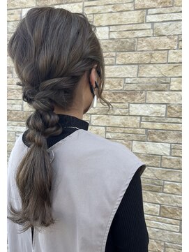 リンネ(RINNE) カジュアルヘアアレンジ