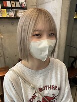 ビートス(BEAT S)&nbsp;【BEAT S】　ミルクティーベージュ/ケアブリーチ/伏見/矢場町/栄