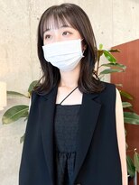 ノエ(noe)&nbsp;鎖骨ミディアム×髪質改善カラー