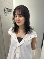 クーラアオヤマ(Cura Aoyama)&nbsp;ブリーチ2回でも髪質によっては綺麗にパーマかけれます＊