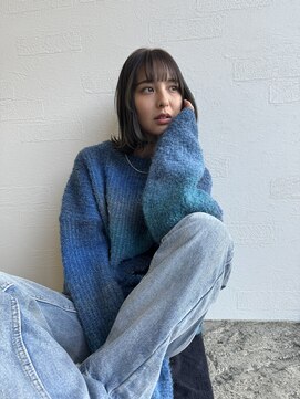 ビビッド(vivid) ボブニュアンスグレージュ