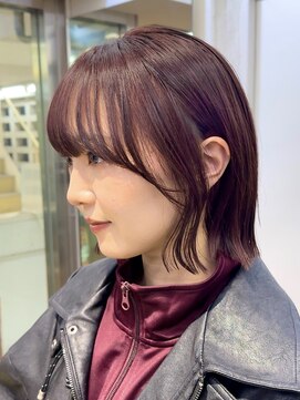 ダブ ギンザ(DaB ginza) レッドカラー/ボルドー/ブリーチなしカラー/銀座