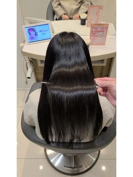 アース 浦安店(HAIR&MAKE EARTH) 髪質改善カラーで黒美髪♪