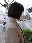 癖を活かしたボブヘアスタイル