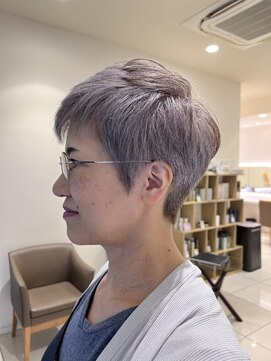 マージュ ギンザ(marju GINZA) 白髪染めしないショートヘア