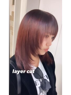 アーチフォーヘア 心斎橋店(a-rch for hair) レイヤーカット