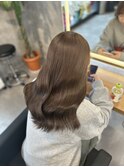 ブリーチなしミルクティーベージュ