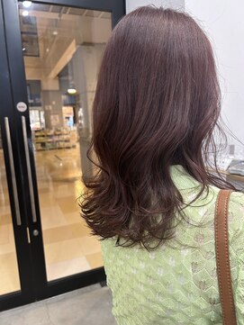 リンダ(LINDA) カラー/カシスブラウン/柔らかカラー[札幌美容室LINDA]