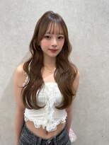 ロンド レア 天神大名店(Lond Le’a) ピンクカラー/暖色カラー/レイヤーカット/韓国ヘア/顔周りカット