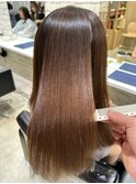 髪質改善サラサラプレミアム大人ガーリー韓国ミディアムAライン