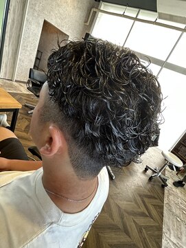 ステレオ ヘアデザイン 安城店(STEREO HAIR DESIGN) 刈り上げパーマ(8月)