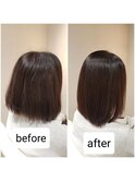 髪質改善/ 縮毛矯正/ストレート/ナチュラル/カラー/白髪染め