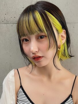 グーフィートーキョー 銀座(Goofy Tokyo) Goofy銀座/フェイスフレーミング/イエロー/韓国/東京/前髪