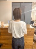 切りっぱなしボブ