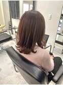赤みなし艶ベージュ