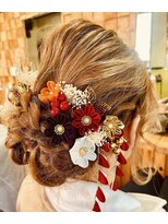 ルーキス(LUCIS)&nbsp;着物ヘアセット、ヘアアレンジ