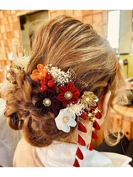 ルーキス(LUCIS) 着物ヘアセット、ヘアアレンジ