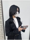 レイヤーカット×髪質改善トリートメント×巻き髪
