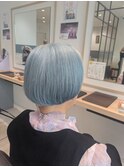 グレイヘア×ボブ20代30代40代【新所沢駅/ショート】