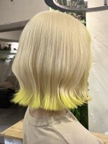 ミンティング(MINTing) ボブ/切りっぱなしボブ/裾カラー