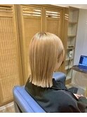 外ハネぱつっとボブベルボブ