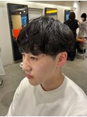 トレンドのゆるふわシャドウパーマで韓国風に!