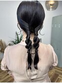 ヘアセット/カチモリ/結婚式ヘアセット