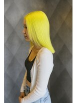 レオクマ 長野(REOKUMA)&nbsp;イエローカラー/ウルフカット/くびれヘア