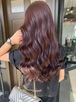 サルファ ヘアデザイン 名古屋 丸の内(S.ALPHA HAIR DESIGN)&nbsp;大人シアーベージュミニウルフボブミディアムレイヤー