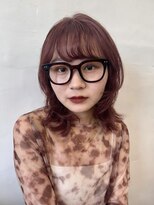 ガーデントウキョウ(GARDEN Tokyo)&nbsp;ミディアムレイヤー/チェリーピンク/暖色カラー/ダブルカラー