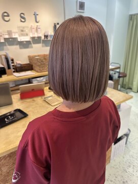 エスト 小倉(est) 全体ブリーチカラー&カット