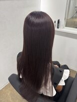 ミヨン 京都烏丸店(miyon)&nbsp;【miyon】韓国レイヤーカット×暗髪カラー×髪質改善