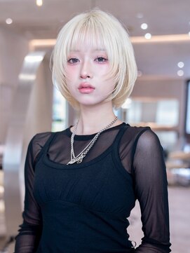 エースハバナ 渋谷(1 HAVANA) レイヤーボブ/20代30代大人かわいい/シースルー前髪