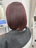 アルテペロ(arte pelo)&nbsp;ボブディ/ワインレッドカラー