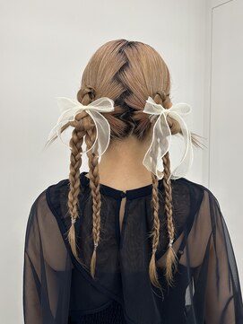 アマトウキョウ アユンチェ(AMA TOKYO×AYUNCHE) 3列 カチモリヘア