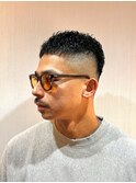 ワイルドに攻める◎スキンフェード×パーマ