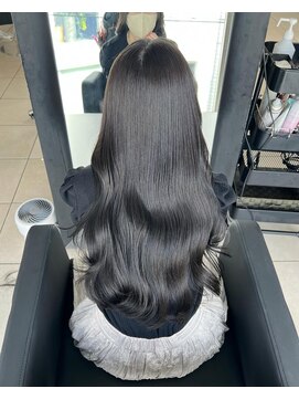 アクアオモテサンドウ(ACQUA omotesando) ☆ブリーチなしダブルカラーアッシュグレージュハッシュカット