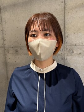 ロンドフルール 大宮東口(Lond fleur) ミニウルフレイヤーカット顔周りカット前髪カット韓国ボブ/大宮