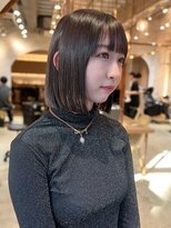 ロンドクレール 川崎(Lond clair)&nbsp;【北澤華】ブリーチなし/髪質改善/ピンクベージュ/前髪/川崎