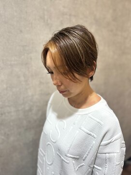 ヘアーワークス ボナ(HAIR WORKS bona.) 艶カラー