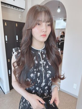 ユウォン 四日市(YUWON) レイヤーカット×グレージュカラー
