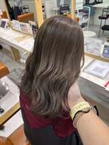 アプリバイリアン 浦和2号店(appri by Rien)&nbsp;ブリーチなしダブルカラー/アッシュベージュ