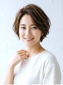 ☆【前髪なし】で叶える２WAY大人ショート　30代40代50代