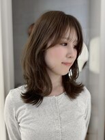 マッシュ 天王寺あべの(MASHU)&nbsp;【天王寺/阿倍野】ミディアムレイヤー×透明感ベージュ