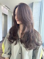 ザック ヴィ(ZACC  vie)&nbsp;レイヤー／上品/大人へア／アッシュカラー