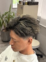 ビーテックバイゼン 山科店(B-TECH by Zen)&nbsp;ツイストスパイラルパーマ×ハイライト