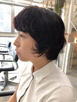 ナヌーク シブヤ(nanuk shibuya)&nbsp;伸ばし中もパーマで扱いやすく、色味は秋の暖色カラー