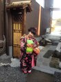 タイズフェイバリットヘアー(Ties favorit hair) お子様の七五三、七草の着付けもお任せください